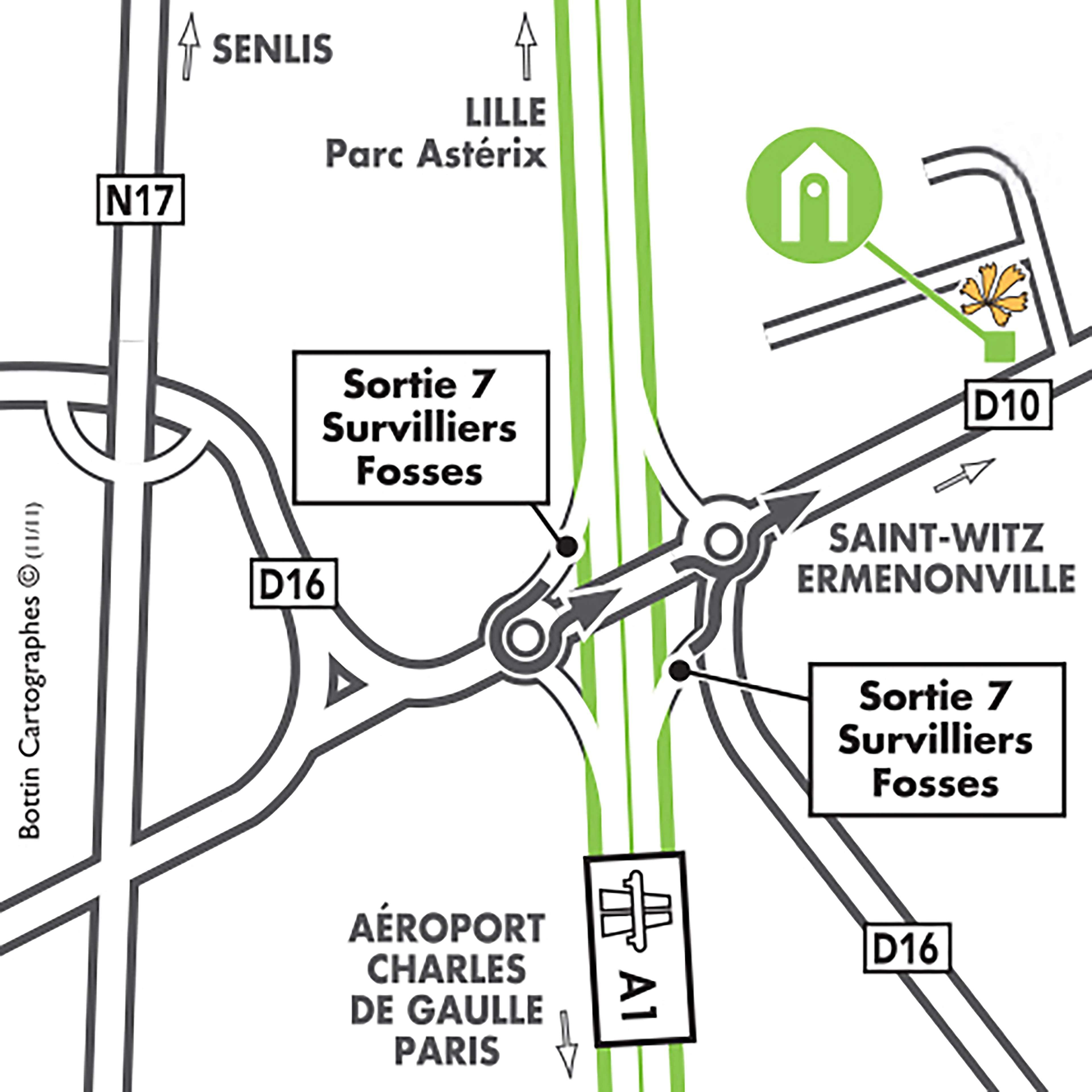 B&B Hotel Roissy - Saint Witz Ex-Campanile Roissy - Saint Witz Kültér fotó